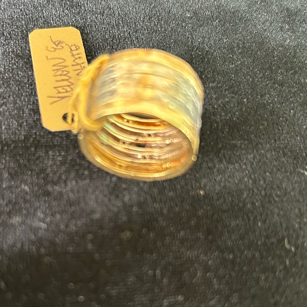 Silver/Gold Color Ring - Picture 2 of 6